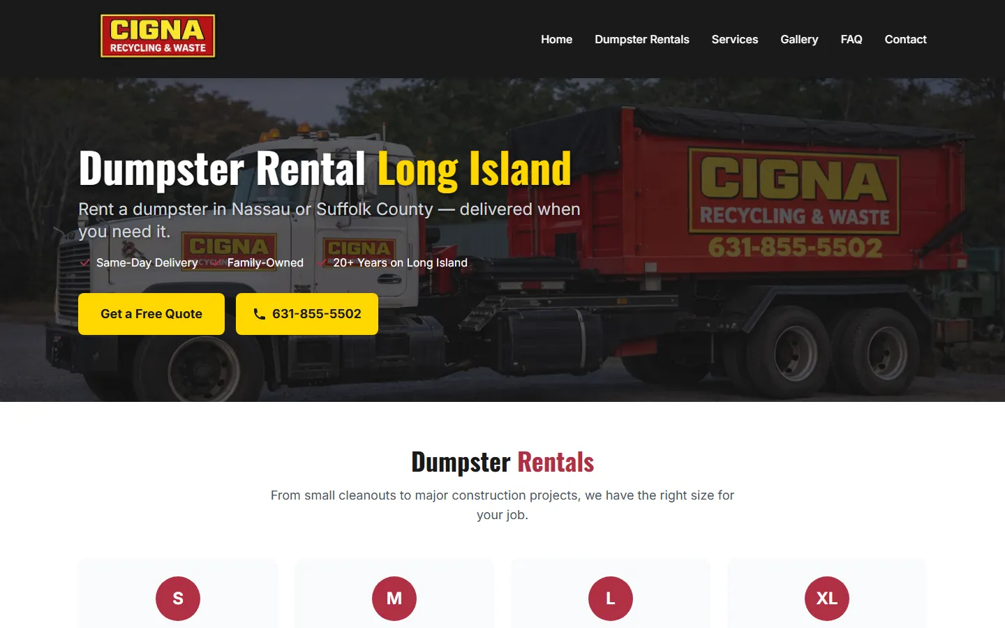 Cigna Dumpsters preview